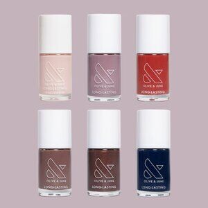 NEW Olive & June Fall Long-Lasting Polish Set of 6 Polishes